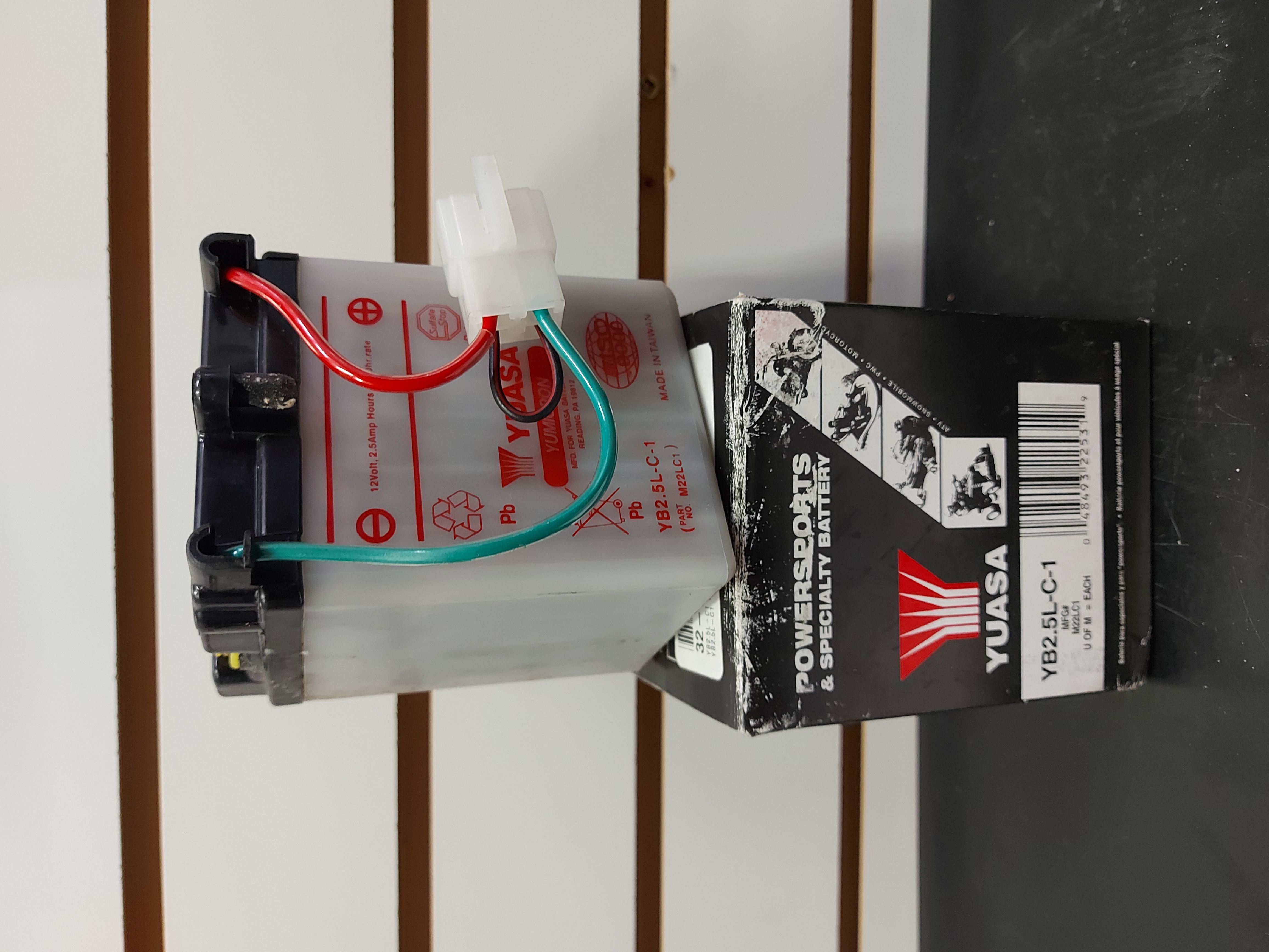 YB2.5L-C-1 YUM YUASA BATTERIE